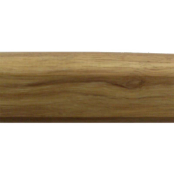 Pochwyt drewniany 60x60 mm wyprofilowany wew. 31x10 mm, iroko egzotyczne surowe, dł. 2,5 mb